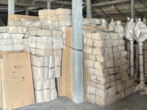 Customer goods stored in Bali Cipta Mandiri's warehouse